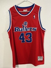 Washington Bullets NBA Jersey - #43 - Pervis Ellison - XXL