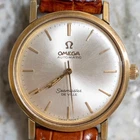 Vintage(1960s) Omega Automatic Seamaster Deville 14k Gold/Steel