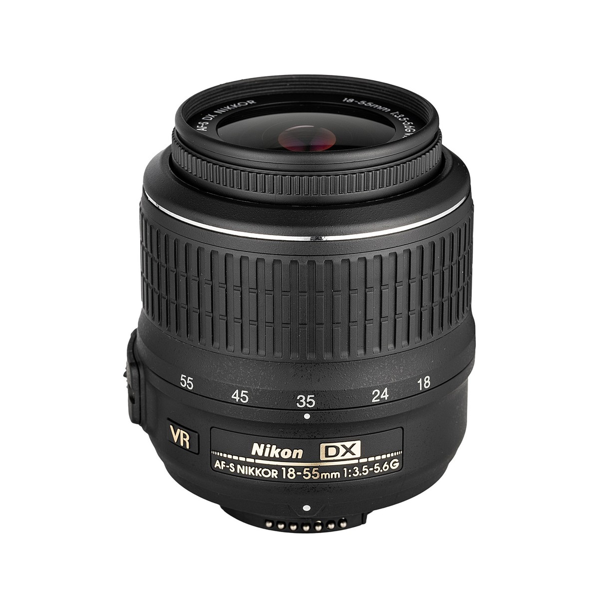 Nikon D D3200 24.2MP Digital SLR Camera - Black (Kit w/ AF-S DX ED