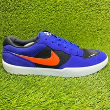 Nike SB Force 58 Concord Mens Size 14 Purple Orange Athletic Shoes Sneakers