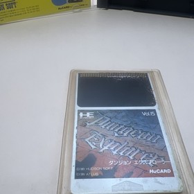 Dungeon Explorer PCEngine HuCard Hudson Used Japan RolePlaying Boxed Tested