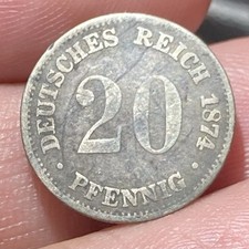 未分级1874 年德意志帝国银币(1871-1918) | eBay