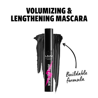 NYX Worth The Hype Mascara BLACK WTHM01