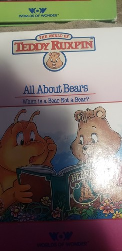 Rare lot of 4 Teddy Ruxpin books 1985 free shipping!!! - Picture 2 of 6