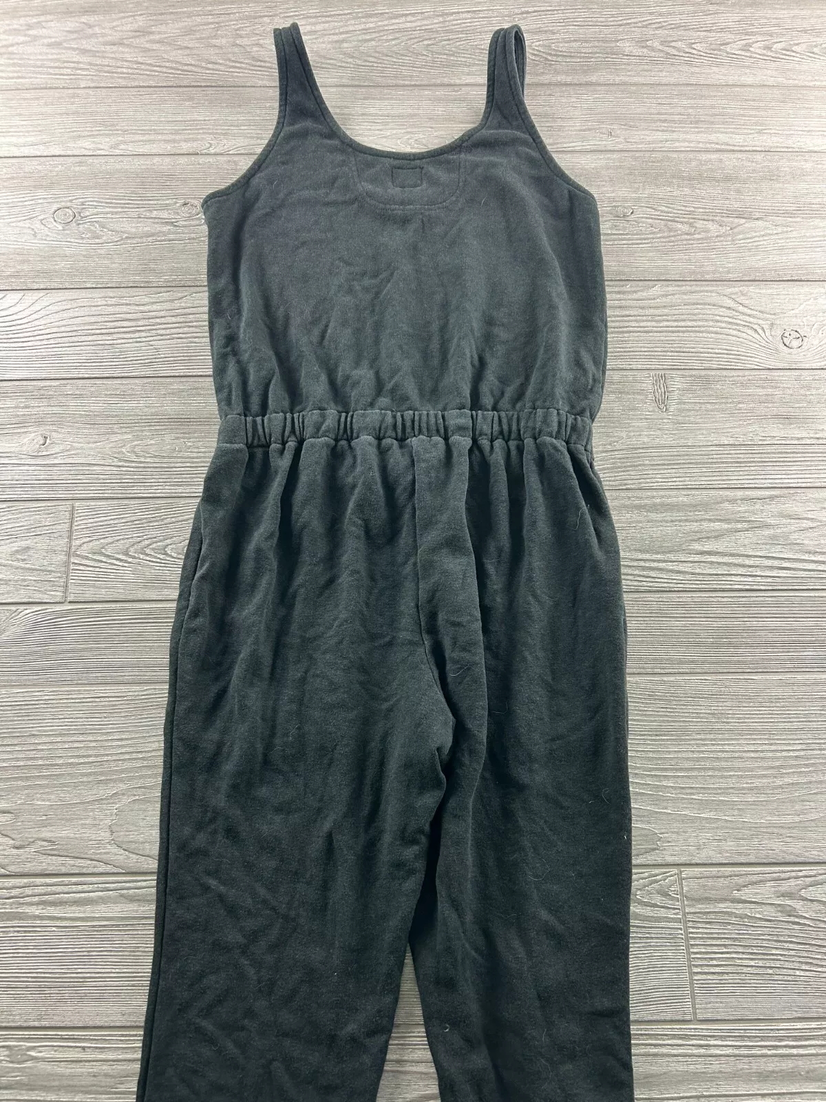 prana jumpsuit hemp blend waist tie romper sleeveless 