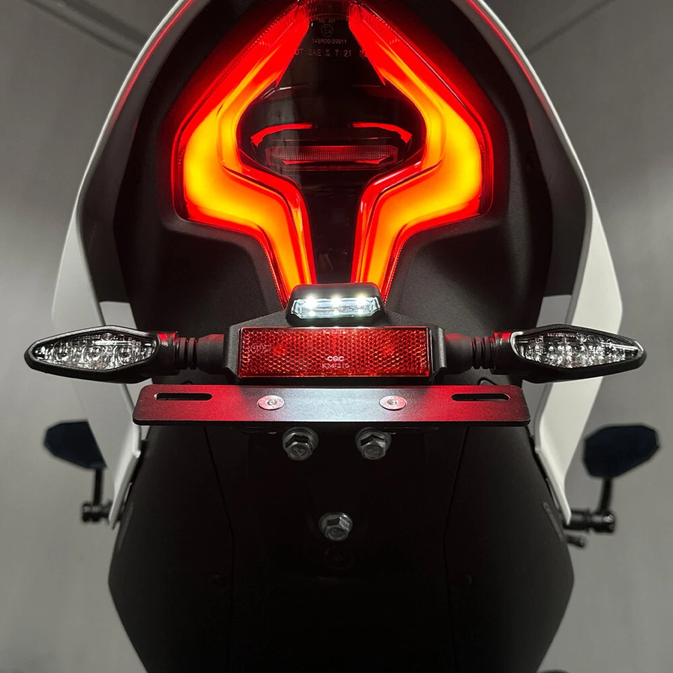 Soporte de matrícula eliminador de guardabarros trasero ordenado para CF-MOTO 450 SR/SS/NK 300SS Foto 3 de 4