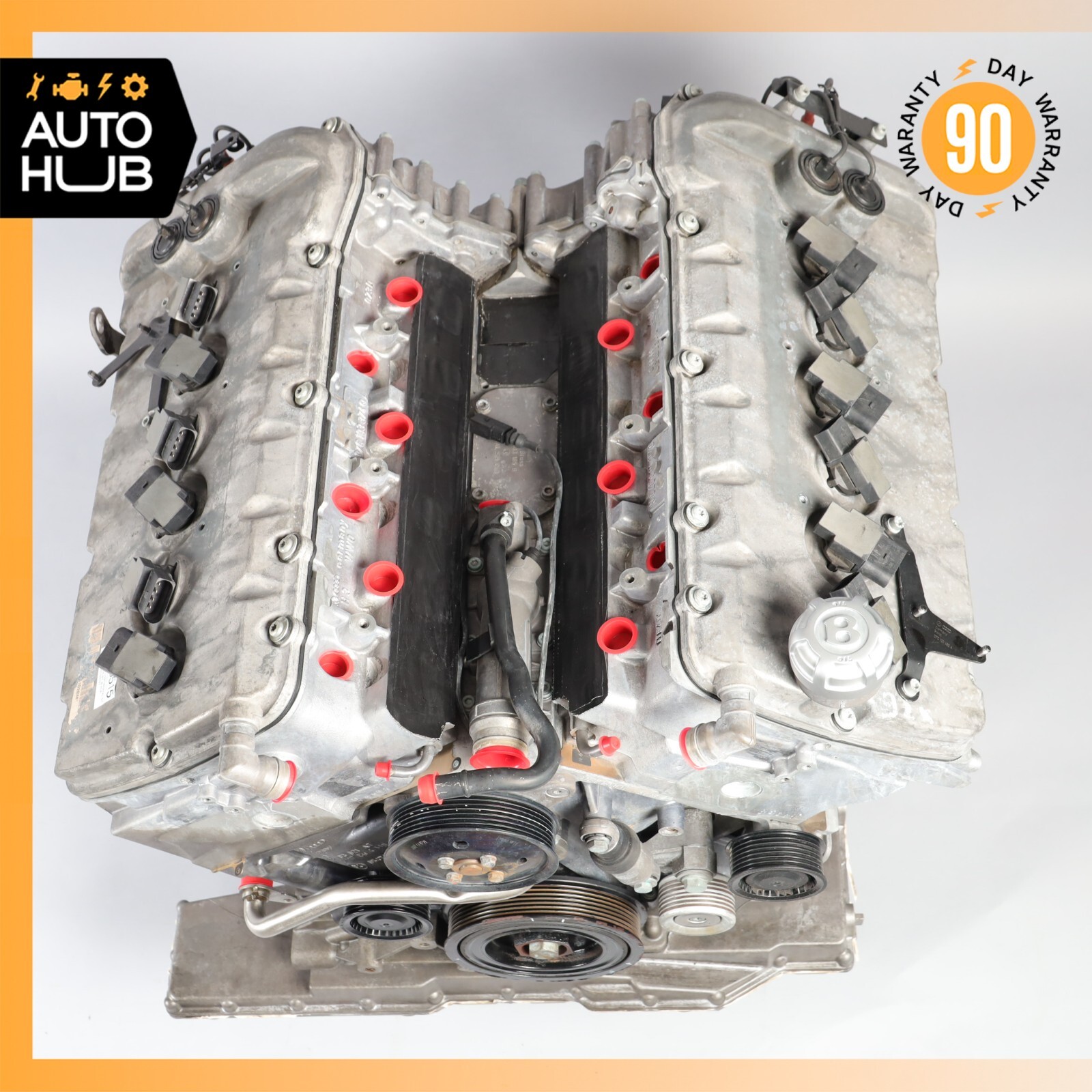 03-13 Bentley Continental GT Flying Spur 6.0L W12 Engine Motor Assembly OEM 92k