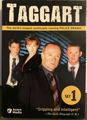 TAGGART set 1 one first DVD Matthew BURKE Robbie ROSS Jackie REID Stuart FRASER