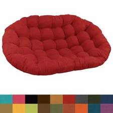 Microsuede Indoor Double Papasan Cushion (Cushion Only)  Large