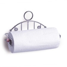 Zeller Küchentuchhalter m. Rolle Metall verchromt