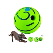 Image of Wobble Wag Giggle Glow Ball Interactive Dog Toy Fun Giggle Sounds When Rolled