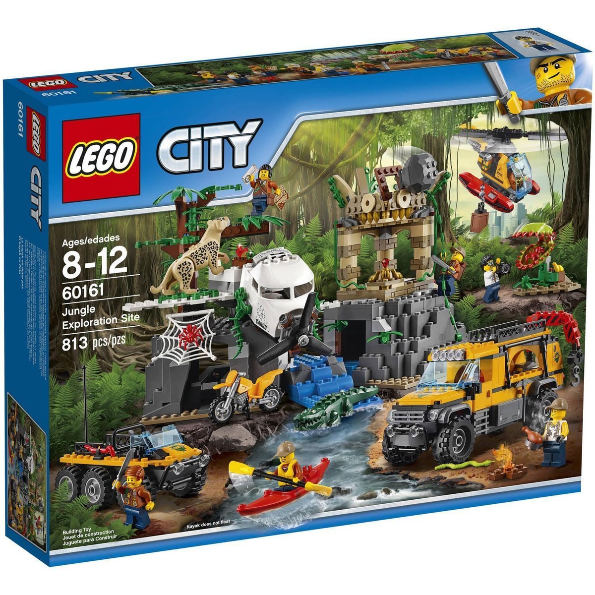 NEW LEGO City Jungle Explorers Exploration Site 60161 Building Kit