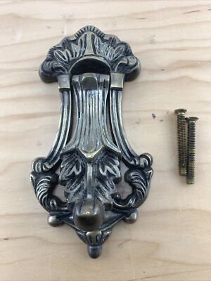 #ad #ad Vintage Classical Acanthus Leaf Brass Door Knocker . $49.99