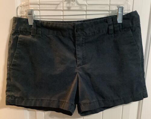 Ann Taylor LOFT Women’s Black Mid-Rise Chino Shorts - Size 6 3.5” Inseam