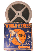 1947 World Series New York Yankees vs Brooklyn Dodgers 16mm Film in Box