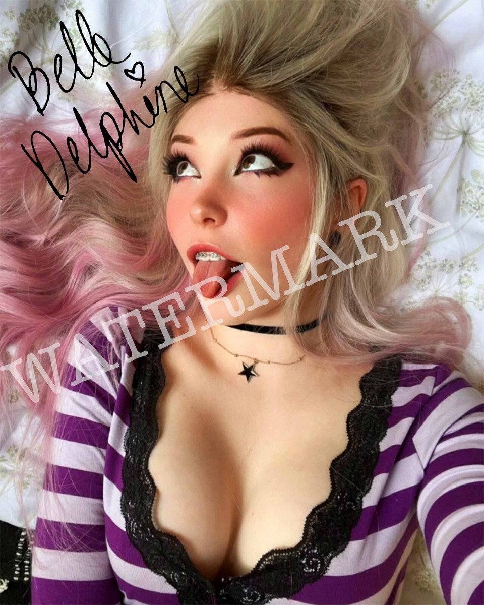 Belle Delphine Signed 8x10 Photo Autographed Reprint | eBay