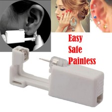 Professional Steel Ear Nose Navel Body Piercing Gun 1pcs Studs Tool Kit Set