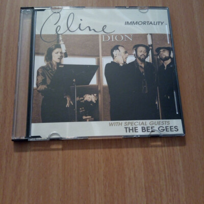 Celine Dion Immortality CD Maxi 4track Feat Bee Gees