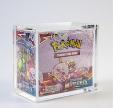 Pokemon BOOSTER BOX ACRYLIC DISPLAY CASE MAGNETIC TOP LID 4mm Thick CASE