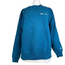 Vintage 90 s Champion Sweatshirt Reverse Weave Size XL Full Logo Embroidered