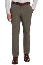 New Mens Perry Ellis Portfolio Modern Fit Stretch Resolution Dress Pants 38 x 32