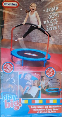 Foot Trampoline Little Tikes Jump And Slide Trampoline Little
