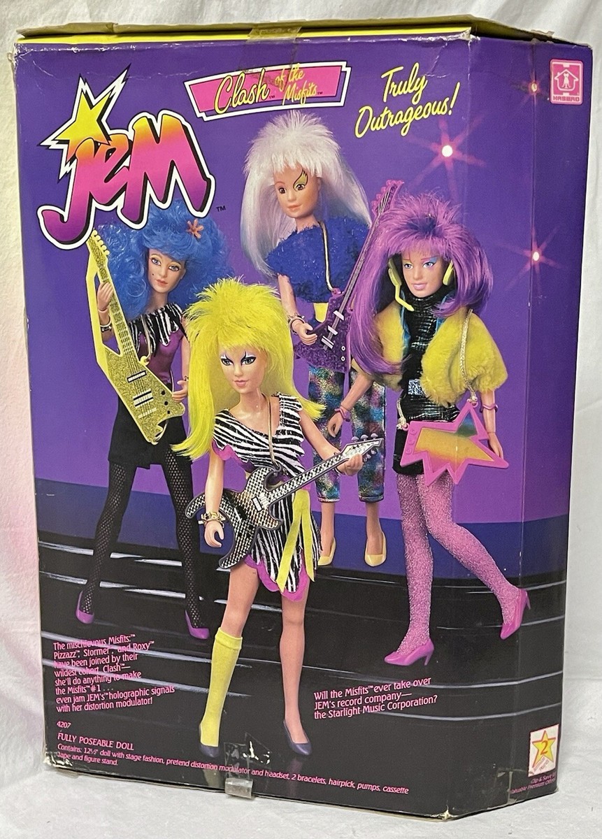 NEW] NRFB - Jem & The Holograms - “Clash” of the Misfits Doll