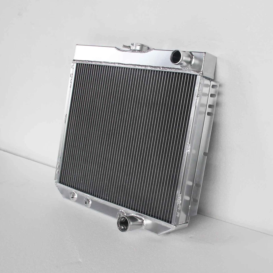 Radiador de aluminio para Ford Fairlane Galaxie 500 Mercury Cougar 1962-1972 3 filas Foto 3 de 4