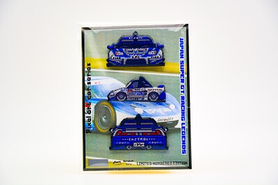 Pin set of 3 Honda NSX EPSON JGTC, pixel art limited edition 1 of 5