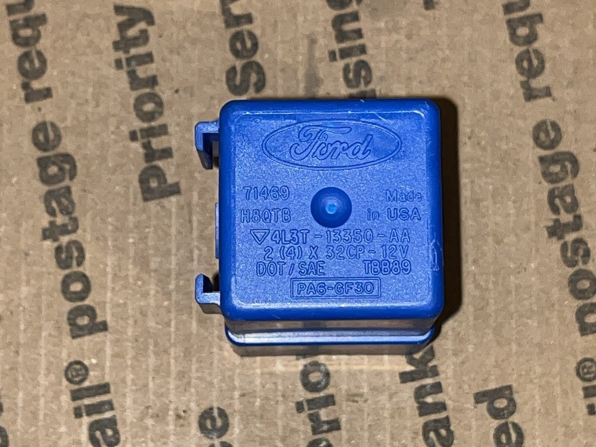 4L3T-13350-AA Ford OEM Turn Signal Hazard Flasher Relay H252 | eBay