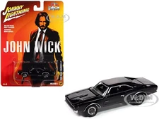 1968 DODGE CHARGER R/T "JOHN WICK" 1/64 CAR BY JOHNNY LIGHTNING JLPC016-JLSP413