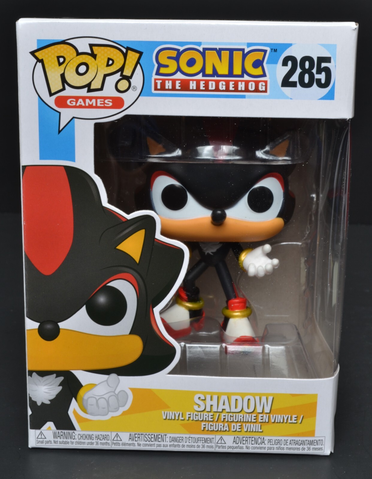 En Oferta Funko Pop 'Games' Shadow Vinyl Figure #285 Nrfb Sonic The Hedgehog Video Game