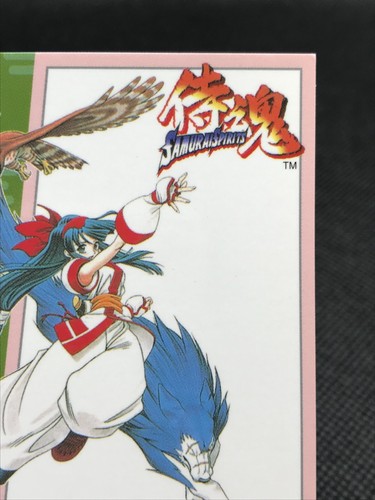 Nakoruru SAMURAI SPIRITS SNK Trading Cards Gamest Rare Made in JAPAN 1997 - Picture 5 of 12