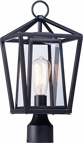 Maxim 3171CLBK Artisan Outdoor Post, 1-Light 60 Watts, Black - Picture 1 of 1
