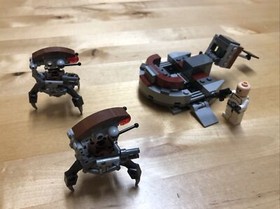 LEGO Star Wars 75000 Clone Troopers vs. Droidekas 99% Complete, No Instructions