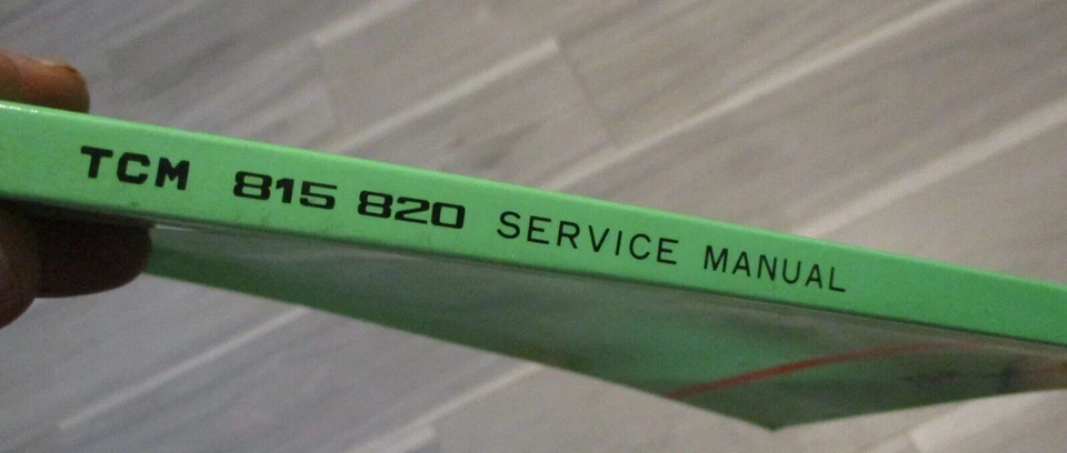 TCM Service Manual Tractor Shovel 815 820 Toyo Umpanki 626AE-SE - Image 2 of 4