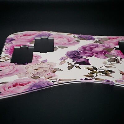 Fender Precision Bass Pickguard • Floral #16 • Custom • Graphic