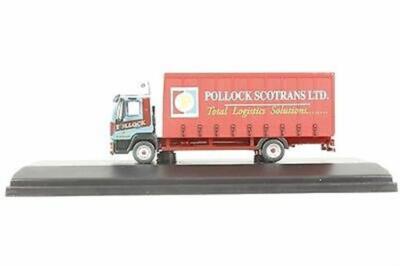 Oxford Haulage 1/76 MAN L2000 Curtain Side Truck Pollock