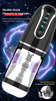 Masturbator Blowjob mit APP Vakuum Sexspielzeug Taschenmuschi Vibrator  💕😲📱