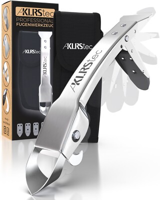 B-Ware - Professional Fugenglätter Werkzeug [100% Edelstahl] 4 in 1 Fugenkratzer