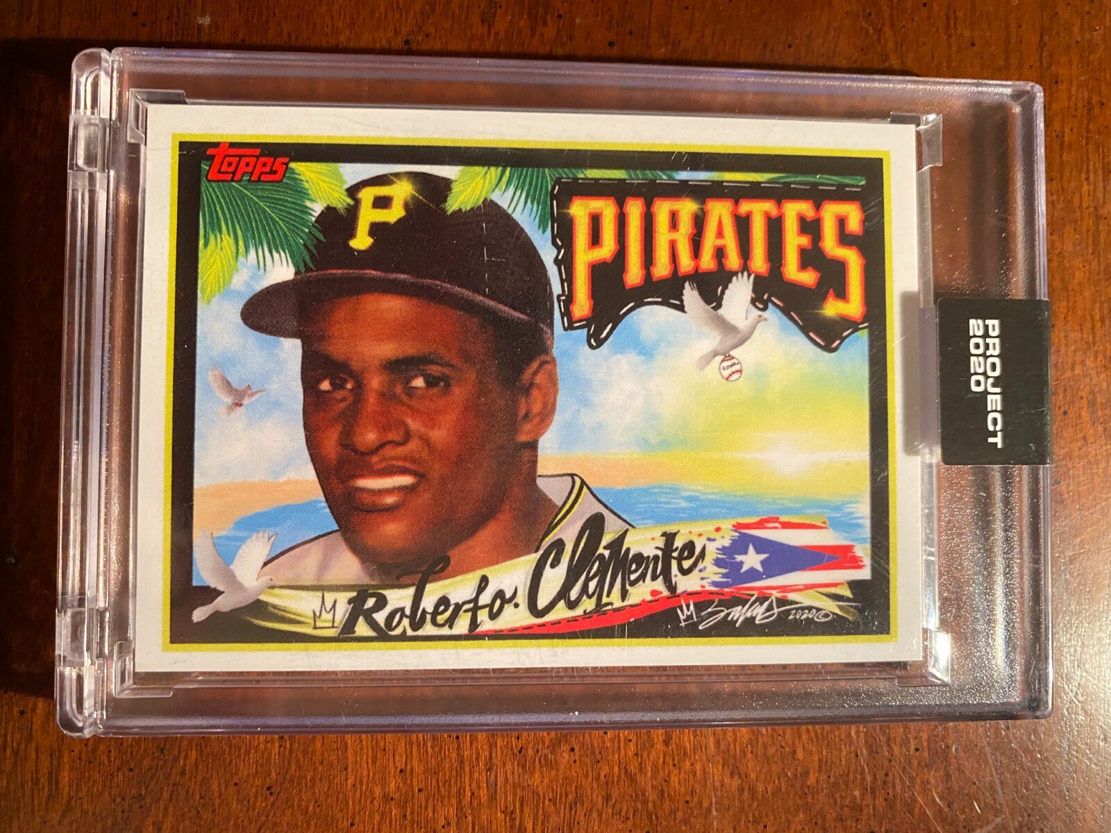 Topps Project 2020 Roberto Clemente by King Saladeen #154