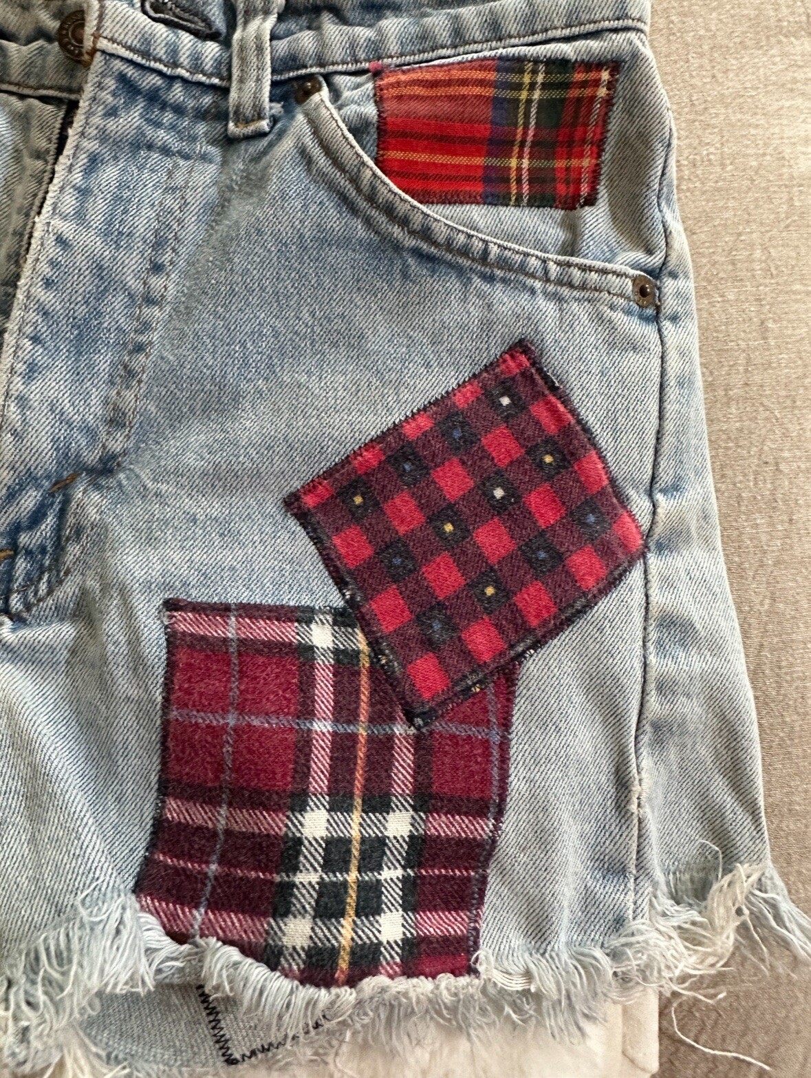Vintage Levi’s  Patchwork Shorts - image 6