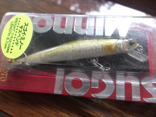 Hard to Find Gary Yamamoto Sugoi Minnow 05 Silver Ayu - Picture 2 of 4