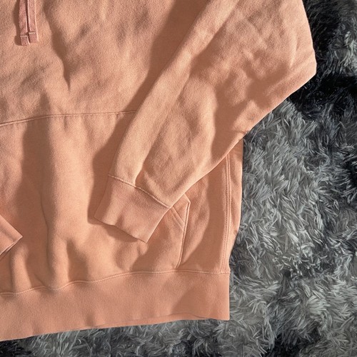 Nike Sportswear Maglione Donna Club Cotone Felpa con Cappuccio Rosa Chiaro Corallo Taglia M - Foto 3 di 9