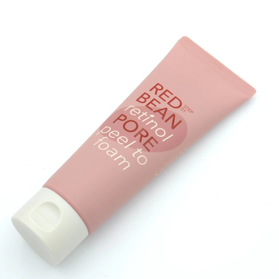 MISSHA Red Bean Retinol Poro Peeling To Foam 120 ml Hidratante Limpieza Profunda K-Beauty Foto 3 de 4