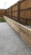 SLEEPER RETAINER WALL POSTS - GREAT VALUE FOR ALL BESPOKE LANDSCAPE PROJECTS