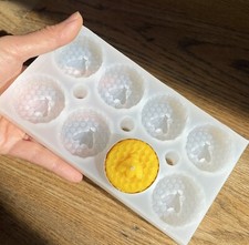 Molde de vela de silicona para abeja tealight cera derretir chocolate caramelo