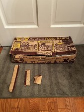 Vintage Marx Roy Rogers Rodeo Ranch Box Only See Pics, Read