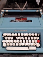 Macchina Da Scrivere Olivetti Studio 46  Con Scatola