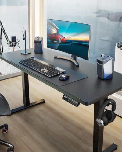 48 x 24 / 55 x 24 inches Height Adjustable Electric Standing Home Office Desk - Picture 25 of 98